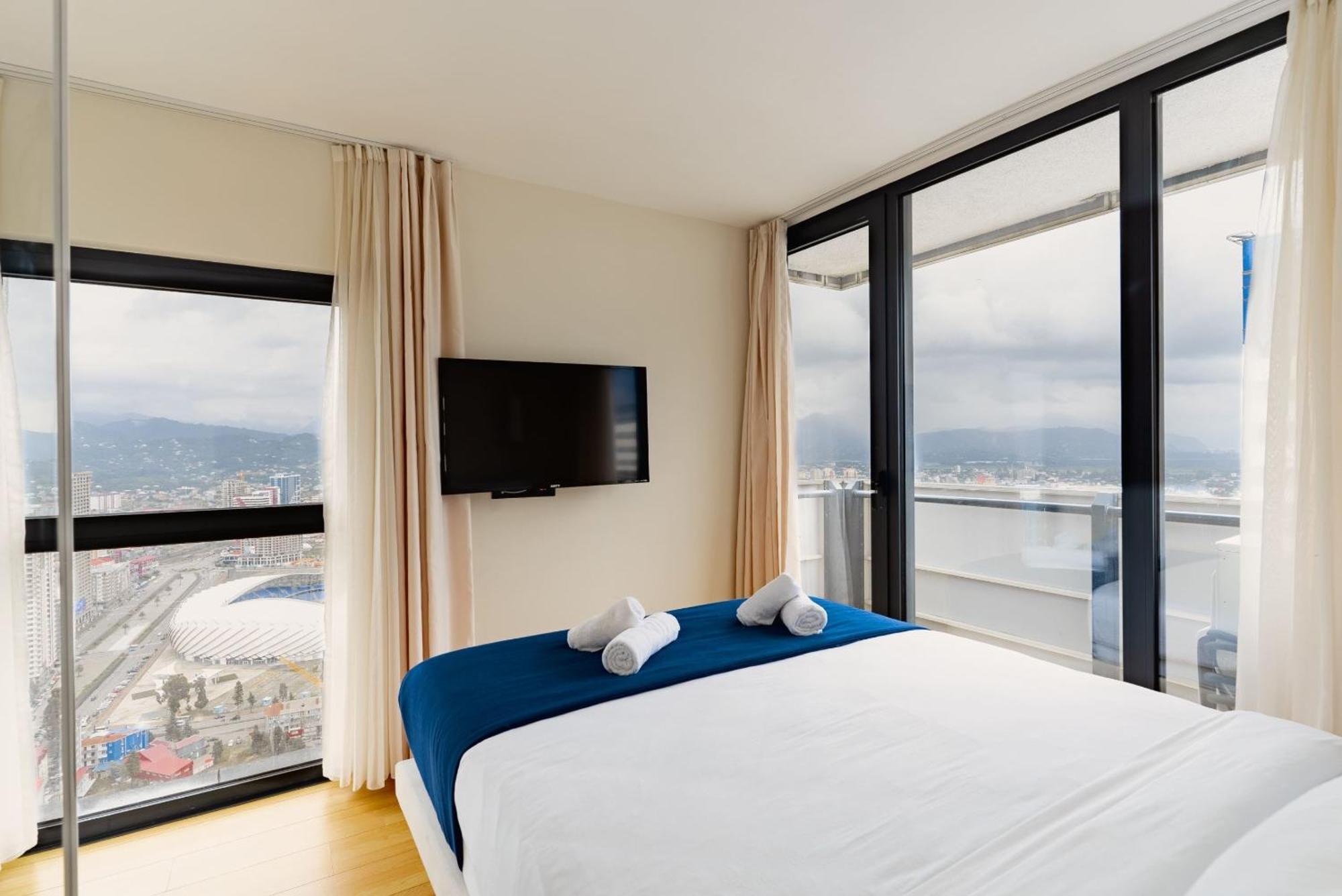 Relax And Unwind Premier Sea View Aparthotel In Batumi Eksteriør bilde